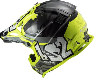 LS2 kinder-crosshelm "mx437 fast evo ii mini crusher"