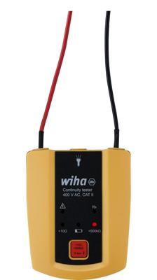 Wiha 45222 Doorgangstester CAT II 600 V LED, Akoestisch Wiha 45222 Doorgangstester CAT II 600 V LED, Akoestisch