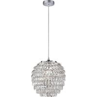 Trio Moderne HanglampPetty met kristal 35cm - R30451906 - thumbnail
