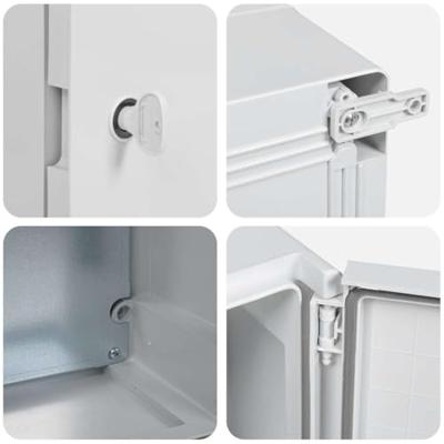 VidaXL Bedieningskast grijs 47 x 20 x 60 cm abs kunststof VidaXL Bedieningskast grijs 47 x 20 x 60 cm abs kunststof