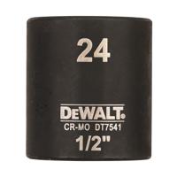 DeWalt Accessoires Impact dop 24mm 1/2" (Kort - 38mm) - DT7541-QZ - DT7541-QZ - thumbnail