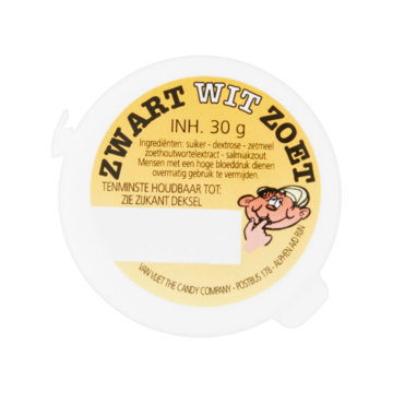 Zwart Wit Zoet 30 g bij Jumbo