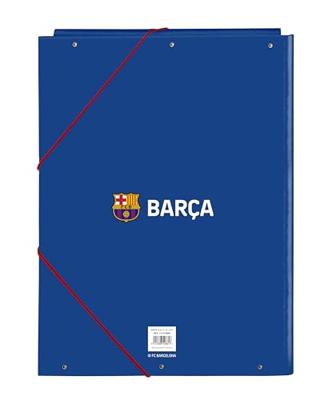 Map F.C. Barcelona Blauw Kastanjebruin A4 Map F.C. Barcelona Blauw Kastanjebruin A4