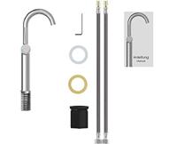 Wastafel Mengkraan Schutte Cornwall Chroom Verhoogd - thumbnail