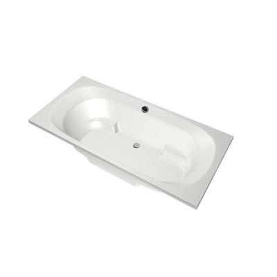 Xenz Kanaga Duobad - 190x90x53 - afvoer Midden - acryl - wit mat 6863-03