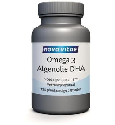 Nova Vitae Omega 3 algenolie DHA 120 Capsules