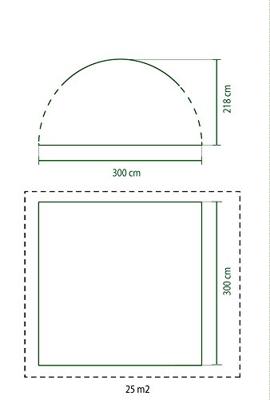 Coleman Event Shelter Small Grijs Partytent