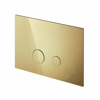 Hotbath &MORE Bedieningspaneel geschikt voor Geberit UP320 Geborsteld Messing PVD (BAR320BBP)