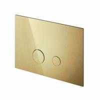 Hotbath &MORE Bedieningspaneel geschikt voor Geberit UP320 Geborsteld Messing PVD (BAR320BBP) - thumbnail