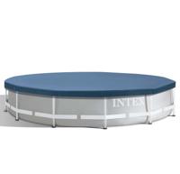 Intex 28031 Afdekzeil voor Frame Zwembad 366cm Blauw - thumbnail
