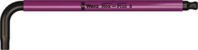 Wera 950/9 Hex-Plus Multicolour 3 Stiftsleutelset, metrisch, BlackLaser, 9-delig - 05133165001 - thumbnail