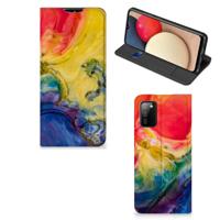 Bookcase Samsung Galaxy M02s | A02s Watercolor Dark - thumbnail