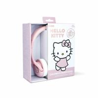 OTL Technoloiges HK1184 Hello Kitty Kinderhoofdtelefoon met bedrade kabel in roze met roségoud - thumbnail
