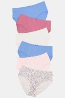 Ulla Popken Slips, set van 6 - Grote Maten - thumbnail