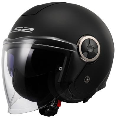 LS2 "of620 classy solid" jethelm helmet of620 classy solid matt black gr. 3xl