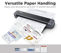 Plustek MobileOffice S410 Plus Documentscanner 216 x 914 mm 600 x 600 dpi 6 pag./min. USB-A 2.0 - thumbnail