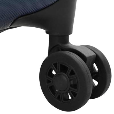 VidaXL Koffer met slot donkerblauw 34 x 23 x 55.5 cm abs kunststof