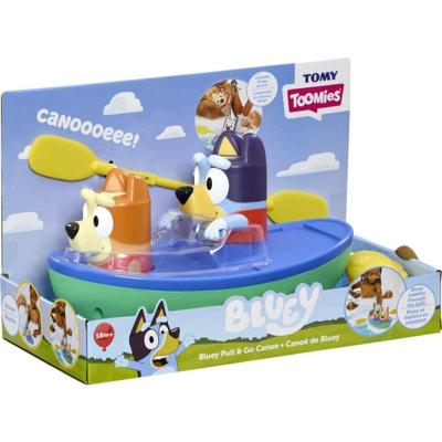 Bluey Pull & Go kano badspeelgoed + figuren