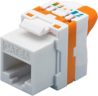 C6A Keystone Rj45 Jack Utp Techly - thumbnail