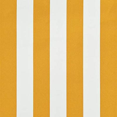 VidaXL Luifel uittrekbaar 300x150 cm geel en wit