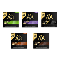 Proefpakket L&apos;OR Espresso Deluxe - 100 koffiecups - thumbnail