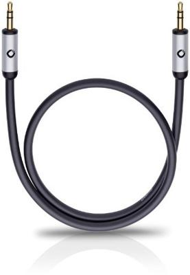 Oehlbach: i-Connect Jackplug Aansluitkabel 3,5mm - 1,5 meter - Zwart Oehlbach: i-Connect Jackplug Aansluitkabel 3,5mm - 1,5 meter - Zwart