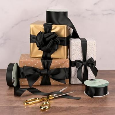 Vaessen Creative • satijnlint 20mx50mm zwart