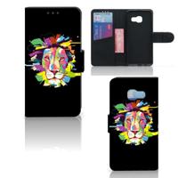 Samsung Galaxy A3 2017 Leuk Hoesje Lion Color - thumbnail