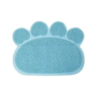 Uitloopmat poot lichtblauw - thumbnail
