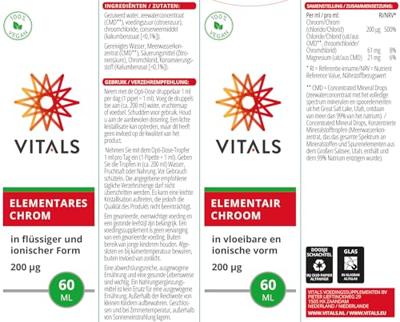 Elementair Chroom 200 mcg