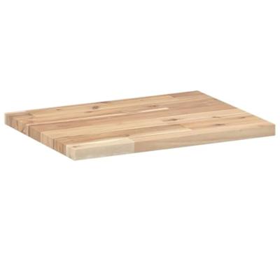 Wandschap zwevend 40x30x2 cm onbehandeld massief acaciahout