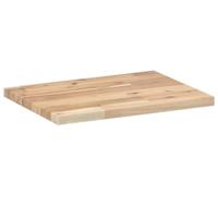 Wandschap zwevend 40x30x2 cm onbehandeld massief acaciahout - thumbnail