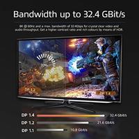 ACT AK4073 DisplayPort 1.4 Kabel 8K - 2 meter - thumbnail