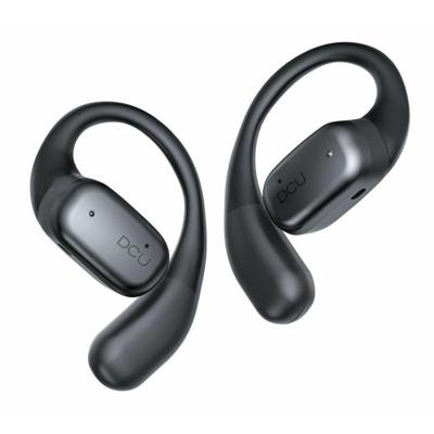 DCU TECNOLOGIC Draadloze OWS-hoofdtelefoon met luchtleidingstechnologie, zweetbestendig, dual-point-connectiviteit