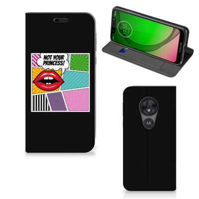 Motorola Moto G7 Play Hippe | Standcase | Popart Princess Motorola Moto G7 Play Hippe | Standcase | Popart Princess