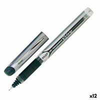 Pen Roller Pilot V5 Grip Zwart 0,3 mm (12 Stuks) - thumbnail