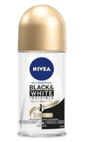 Nivea Deodorant black & white smooth roller 50 Milliliter - thumbnail
