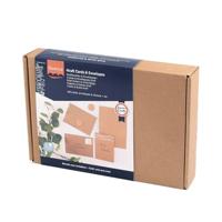 Florence • kaarten + enveloppen set a6 kraft - thumbnail