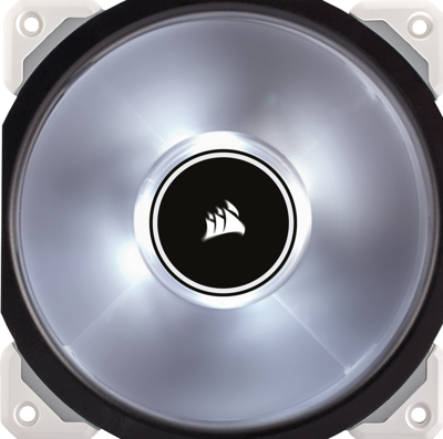 Corsair Air ML120 Pro Computer behuizing Ventilator 12 cm Zwart, Transparant Corsair Air ML120 Pro Computer behuizing Ventilator 12 cm Zwart, Transparant