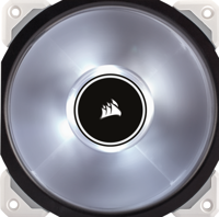 Corsair Air ML120 Pro Computer behuizing Ventilator 12 cm Zwart, Transparant - thumbnail