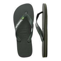 Havaianas Brasil logo green olive Groen maat 3940 - thumbnail