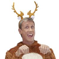 Diadeem Rendier Gewei Met Oortjes - thumbnail