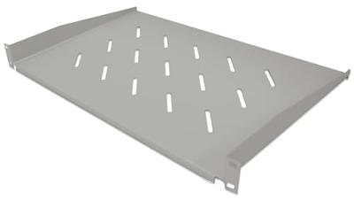 Intellinet 715096 19 inch Apparaatbodem voor patchkast 1 HE Geschikt voor kastdiepte: vanaf 450 mm Grijs-wit (RAL 7035)