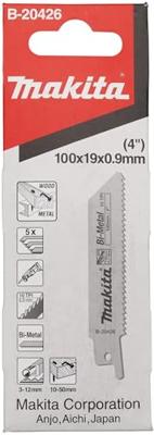 Makita B-20426 Reciprozaagblad 80 H&M S522HF - thumbnail