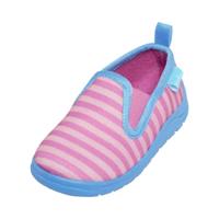 Playshoes pantoffels roze fuchsia aqua Maat - thumbnail