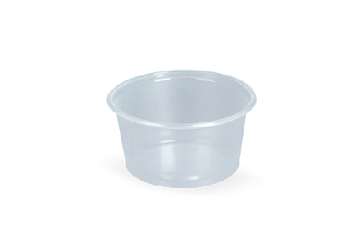 Rond bakje 80cc Ø70mm Transparant