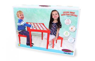 JAMARA tafelset Easy Learning junior 57 x 41,5 cm rood 3 delig JAMARA tafelset Easy Learning junior 57 x 41,5 cm rood 3 delig