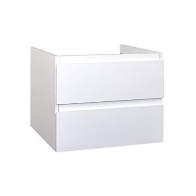 Creavit Badkamermeubelset Sally 80 cm Twee Soft-Close Lades Mat Wit - Onderkast Sally 80 cm Mat Wit