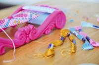 Kit om Armbanden en Kettingen te Maken Ravensburger Disney Princesses loom Fashion creation Plastic - thumbnail