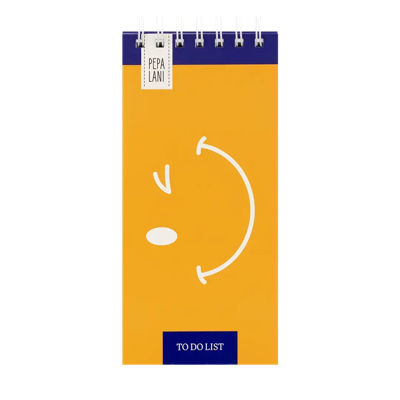 Pepa Lani To Do Lijst Flower Smiley Orange